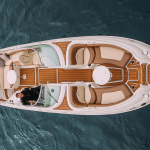 катер Мокко сверху аренда СПб